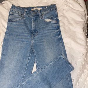 Levi’s mile high super skinny jeans